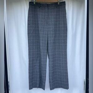Eddie Bauer Charcoal Plaid Women's Dress Pants